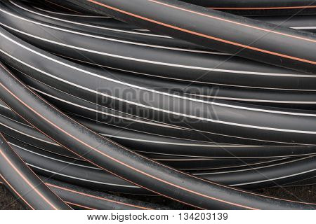 HDPE potable pipe HDPE pipeline Storage of HDPE pipe HDPE pipe.