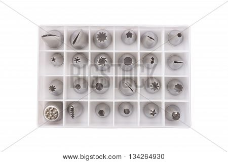 Various Shape And Sizes Of Cake Decorating Tips/ Nozzles