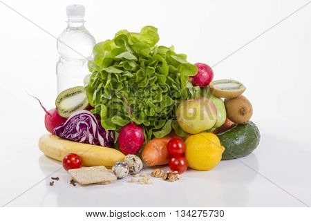 Diet weight loss concept. diet food healthy