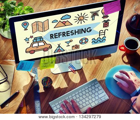 Travel Vacation Sun Fun Enjoyment Concept