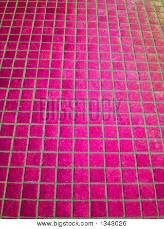 Pink mosaik fliser