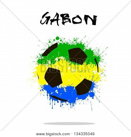 Abstract Soccer Ball