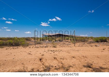 USA/NEW MEXICO, 20 May 2016. Spaceport America. Virgin Galactic. SpaceX. Editorial only.