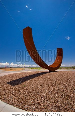USA/NEW MEXICO, 20 May 2016. Spaceport America. Virgin Galactic. SpaceX. Editorial only.