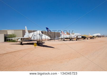 USA. ARIZONA. JUNE - 13, 2016: Pima Air & Space Museum