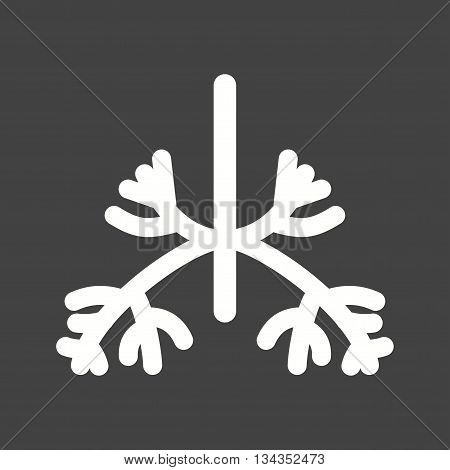 System, health, lungs icon vector image. Can also be used for human anatomy. Suitable for mobile apps, web apps and print media.