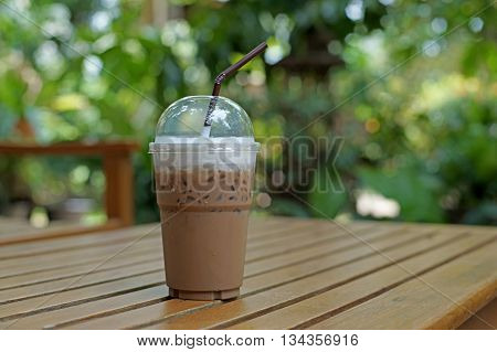 Cold Drink Chocolate Frappuccino