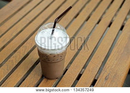 Cold Drink Chocolate Frappuccino