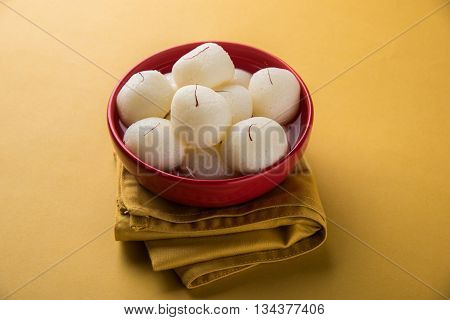 Rosogolla or Roshogolla or Rasagola or Ras Gulla, famous Bengali sweet