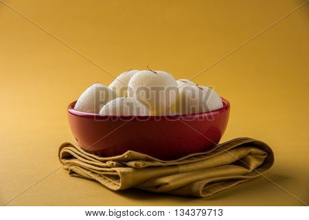 Rosogolla or Roshogolla or Rasagola or Ras Gulla, famous Bengali sweet