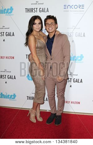 LOS ANGELES - JUN 13:  Griffin Arnlund, Mikey Murphy at the 7th Annual Thirst Gala at the Beverly Hilton Hotel on June 13, 2016 in Beverly Hills, CA