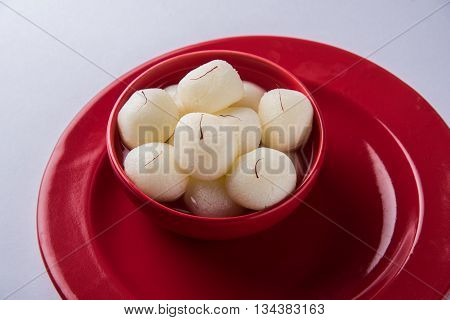 Rosogolla or Roshogolla or Rasagola or Ras Gulla, famous Bengali sweet