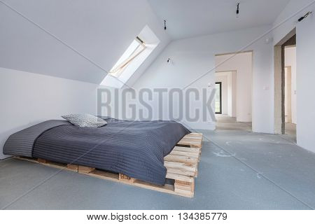 Spacious Room In Minimalistic Style