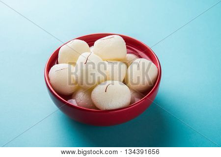 Rosogolla or Roshogolla or Rasagola or Ras Gulla, famous Bengali sweet
