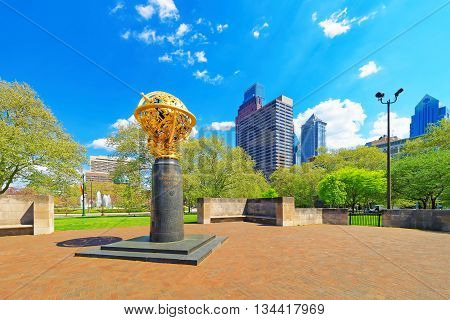 Aero Memorial In Aviator Park In Philadelphia Pa