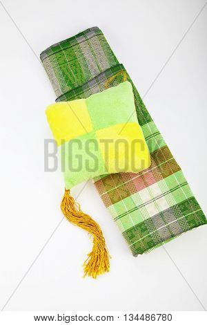 decoration ketupat on the whitebackground