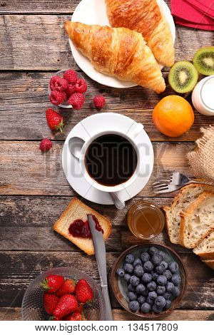 composition, breakfast