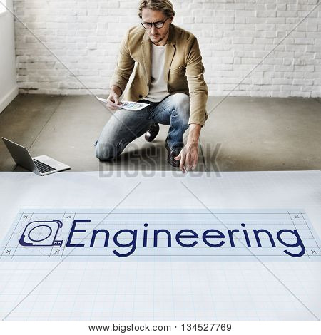 Enigineering Building Construction Industrial Concept
