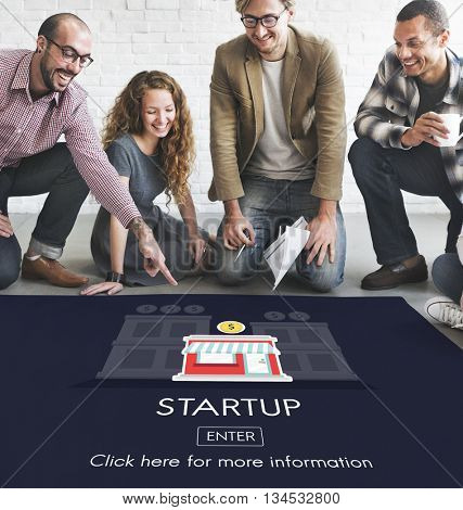 Startup New Business Strategy Invest Concept