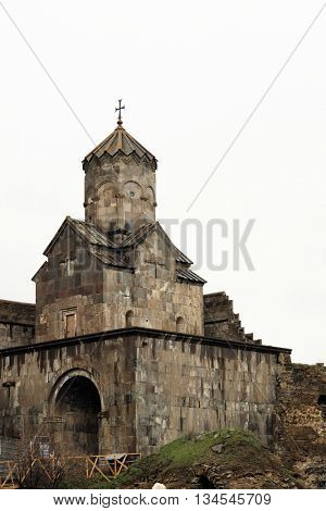 Ancient monastery Tatev in the mountains of Armenia. Was founded in year 906. 