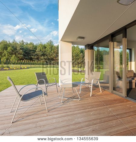 Simple And Stylish Patio