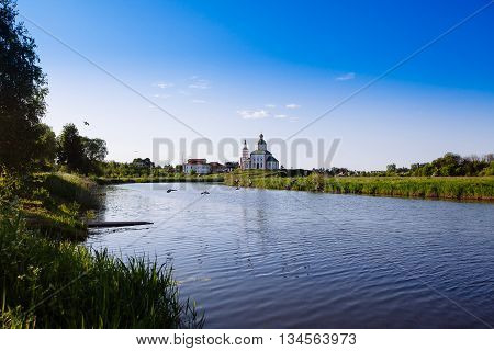 Church Of Elijah The Prophet On Ivanova Mountain Or Elias Church - Orthodox Church In Suzdal, On The