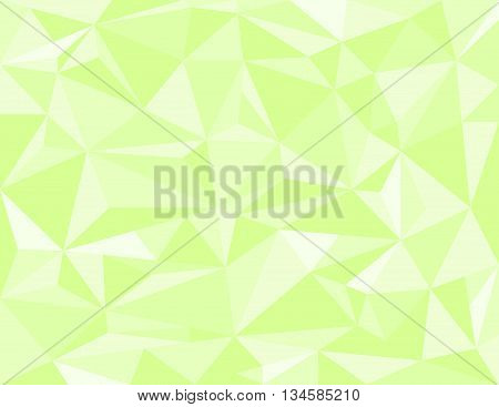 Low poly style vector green low poly design Abstract low poly background vector Geometric green background with triangular polygons.