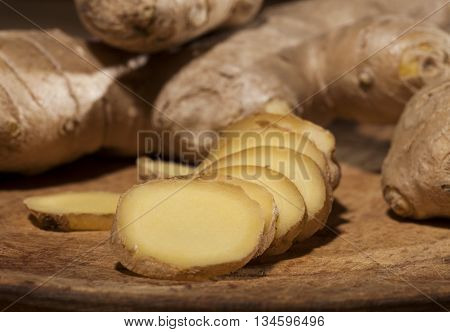 Ginger Root Sliced