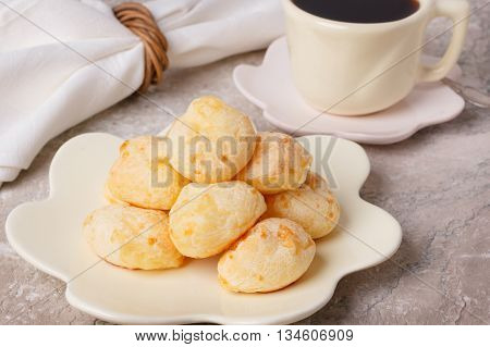Brazilian Snack Pao De Queijo (cheese Bread)