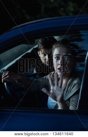 Frightened And In Panick