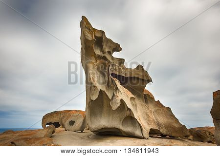 Remarkable Rocks at Cape Du Couedic, Flinders Chase National Park, Kangaroo Island, South Australia.