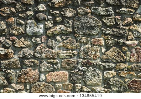 Old castles stonewall wall texture background rock