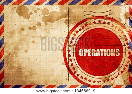 operations