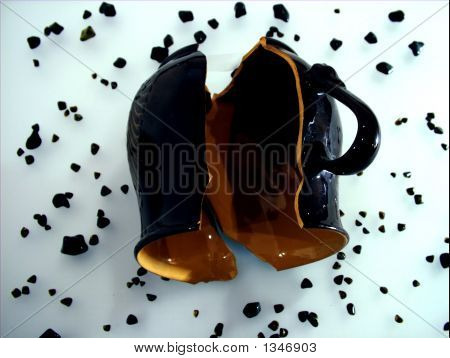 Brokenned Pitcher