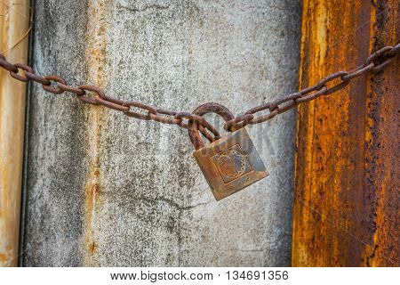 Old Master Key Rustry In Soft Light
