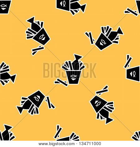 Fish And Chips  Pattern