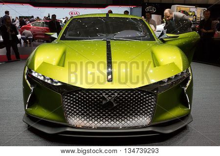 Citroen Ds E-tense Gt Concept Car