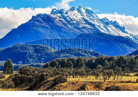Lotr Scene In Glenorchy, New Zealand