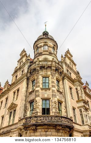 The Dresden Castle In The Old Town