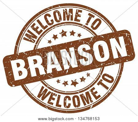 welcome to Branson stamp. welcome to Branson.