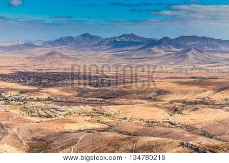 Amazing View From Mirador Morro Velosa - Fuerteventura Canary Islands Spain