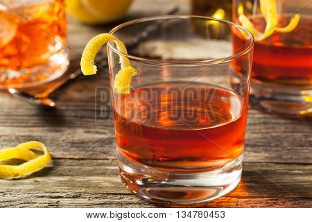 Homemade New Orleans Sazerac Cocktail