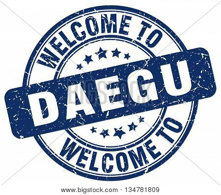 welcome to Daegu stamp. welcome to Daegu.