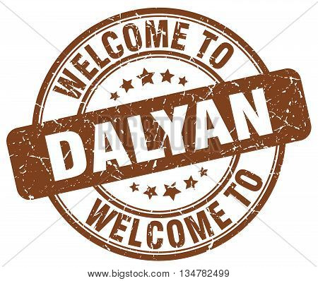 welcome to Dalyan stamp. welcome to Dalyan.