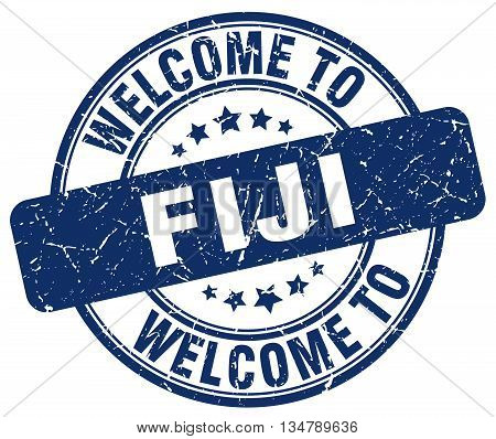 welcome to Fiji stamp. welcome to Fiji.