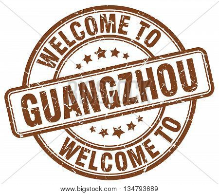 welcome to Guangzhou stamp. welcome to Guangzhou.
