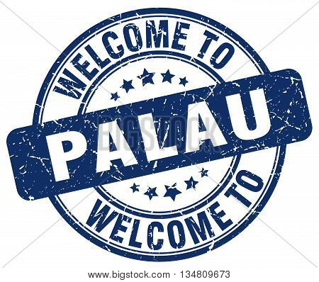 welcome to Palau stamp. welcome to Palau.