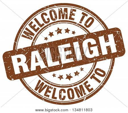 welcome to Raleigh stamp. welcome to Raleigh.