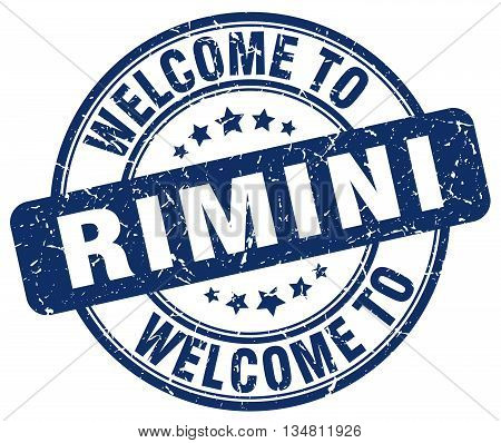 welcome to Rimini stamp. welcome to Rimini.