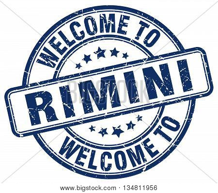 welcome to Rimini stamp. welcome to Rimini.